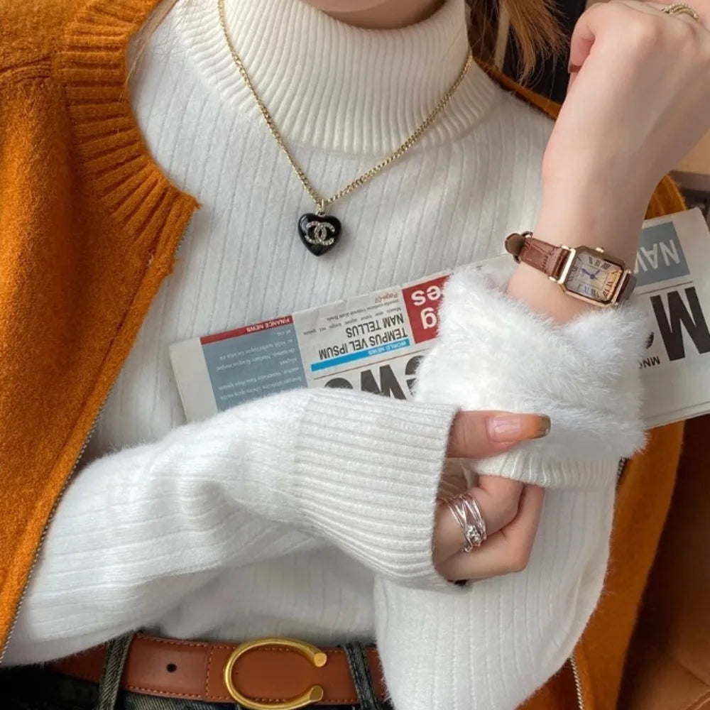 Women's Turtleneck Sweater Winter Bottoming Shirt