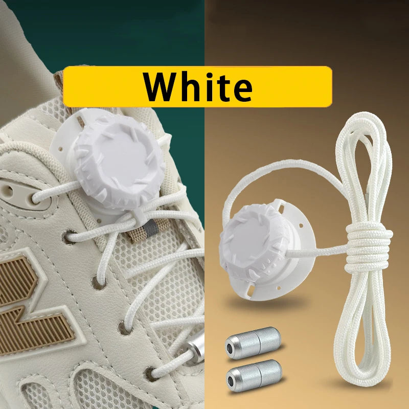 Buckle Laces Automatic Shoelace Without ties Kids Adult